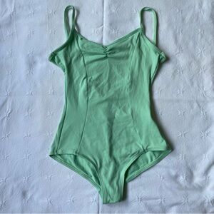 Baltogs Mint Green Cami Leotard - size xs